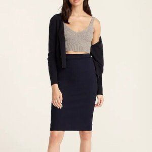 J. Crew Skirt 4 No 2 Pencil Skirt in Matelasse Pink K5588